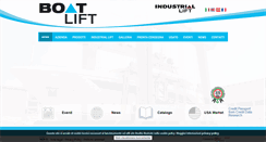 Desktop Screenshot of boatlift.it